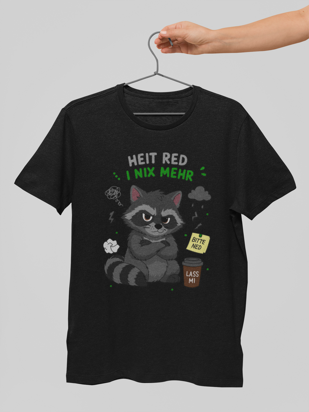 Heit red i nix mehr | T-Shirt Herren Rundhals | Alpenyx