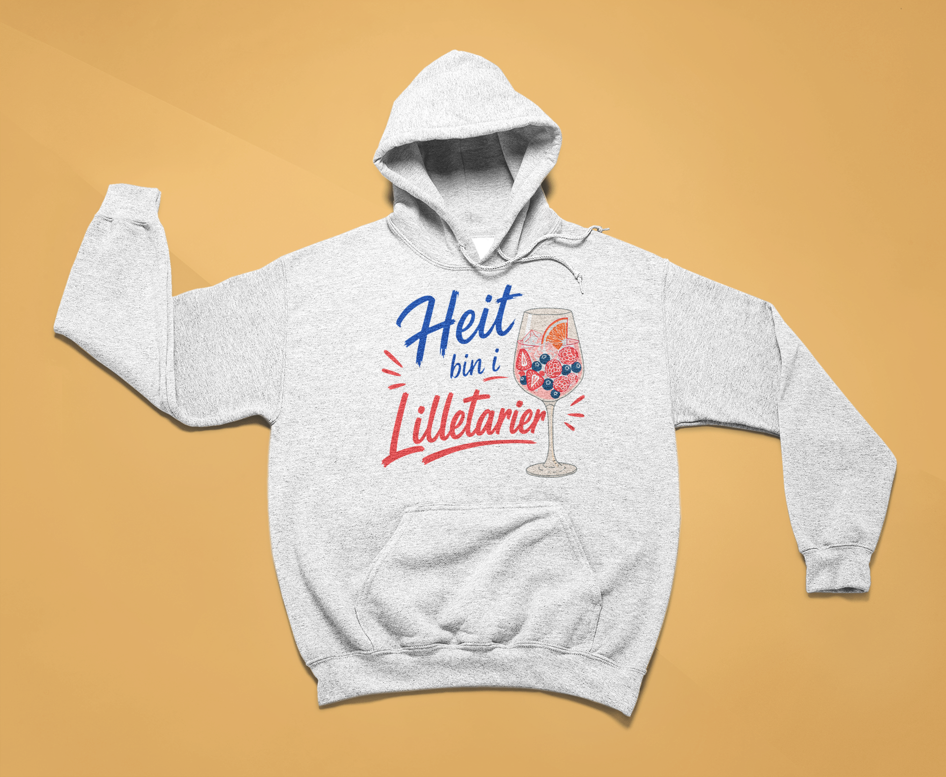 Heit bin i Lilletarier - Hoodie Herren