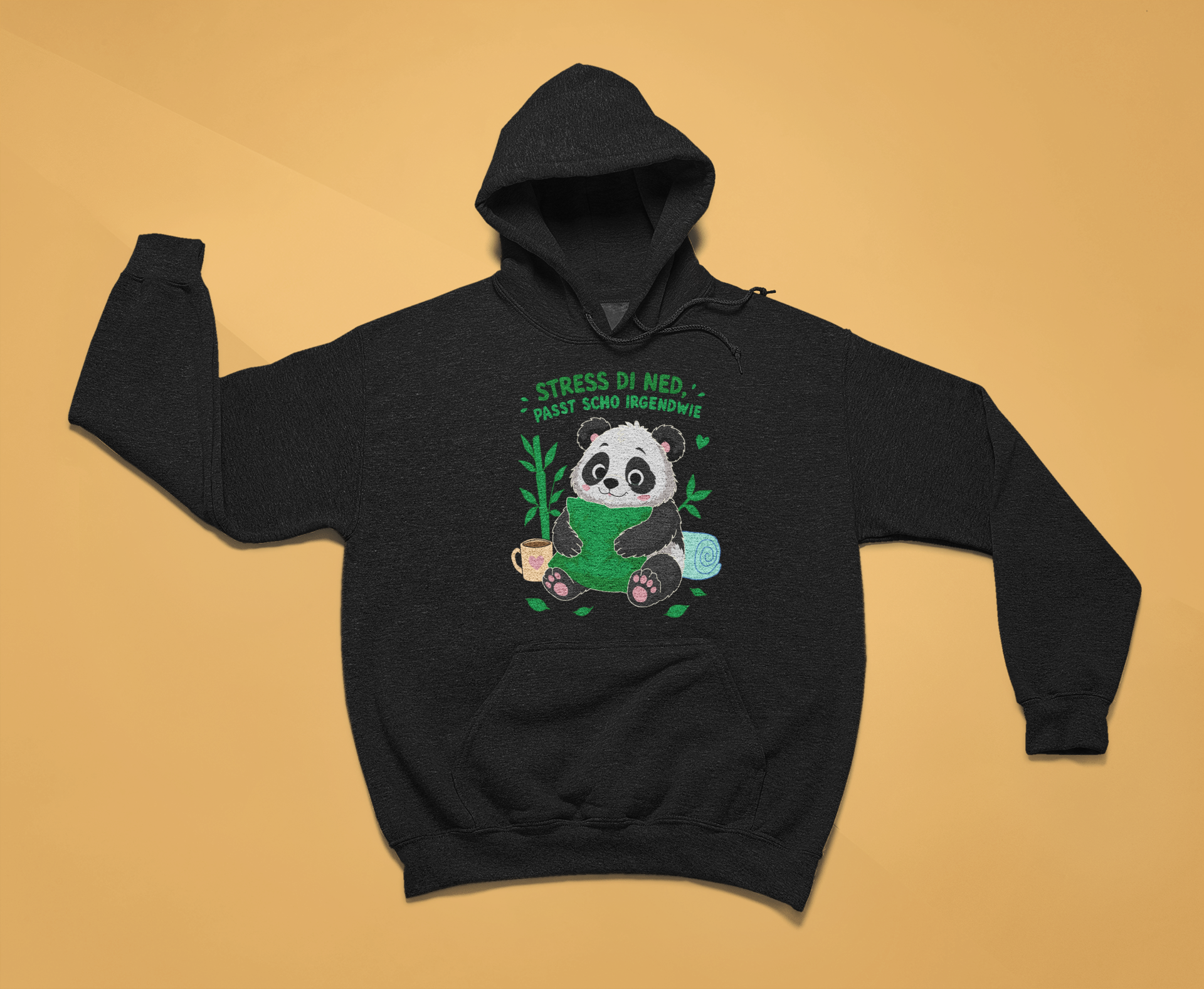 Stress di ned - Panda - Hoodie Herren