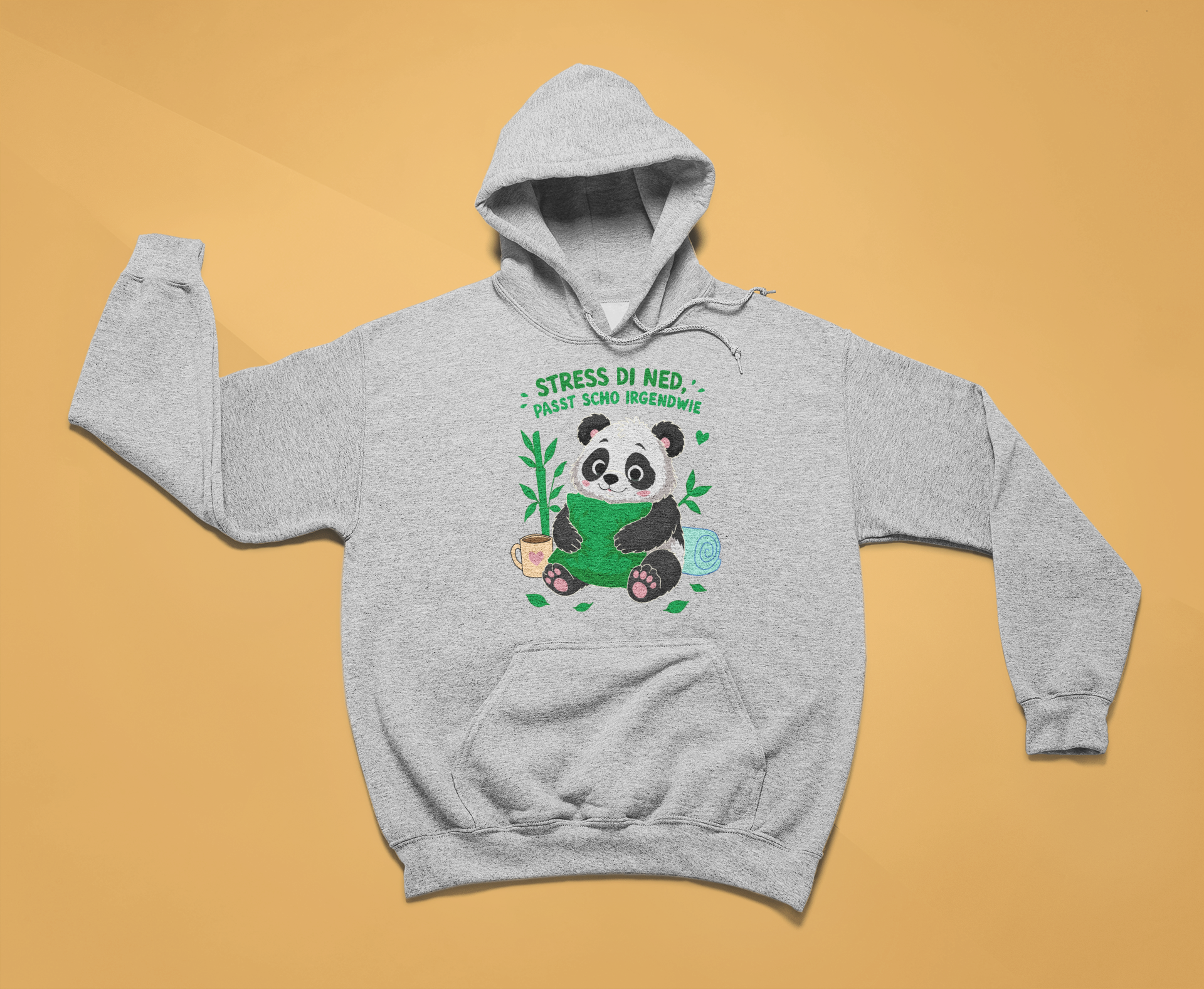 Stress di ned - Panda - Hoodie Herren