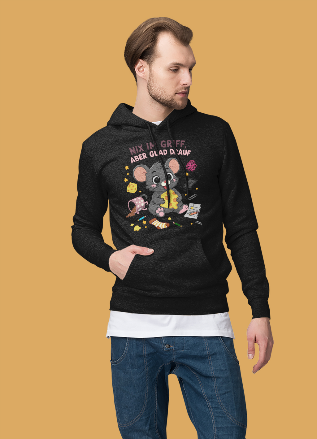 Chaosmaus - Hoodie Herren
